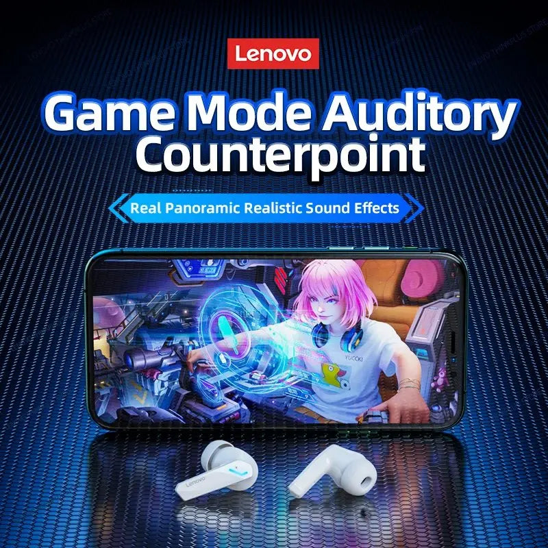 Lenovo GM2 Pro - Novo Fone de Ouvido bluetooth 5.3 - Fones Ultra Modernos!!!