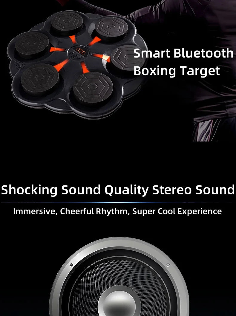 Boxe Alvo Inteligente Bluetooth - Com Música