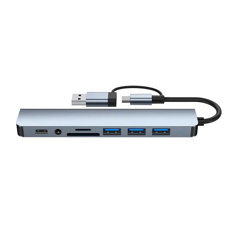 Hub USB C Splitter 8 em 2 USB