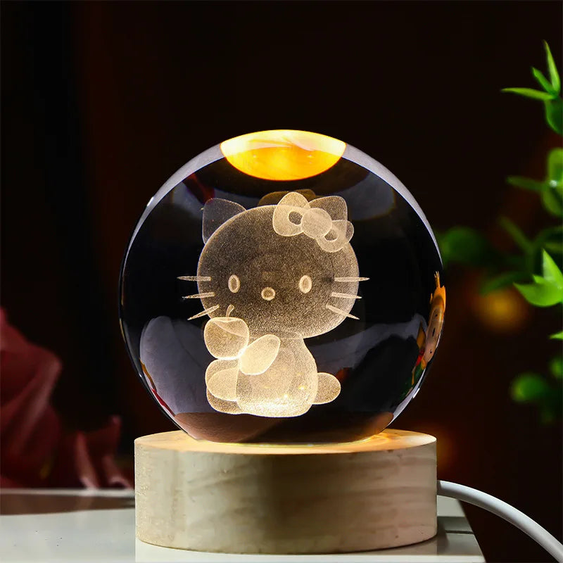 Bola de Cristal 3d - Imperdível Ornamento.