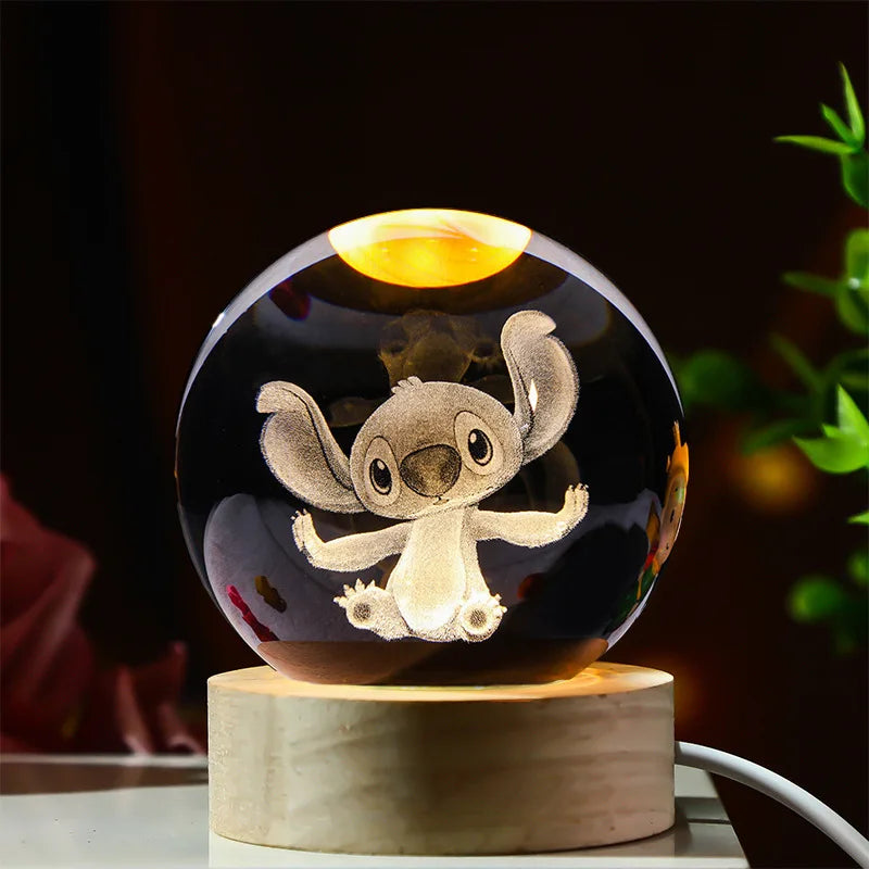 Bola de Cristal 3d - Imperdível Ornamento.