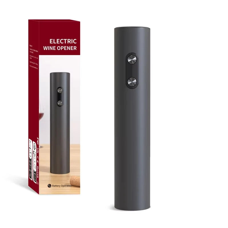 Conjunto Automático Elétrico de Abridor de Vinho - Pessoas Estilosas.