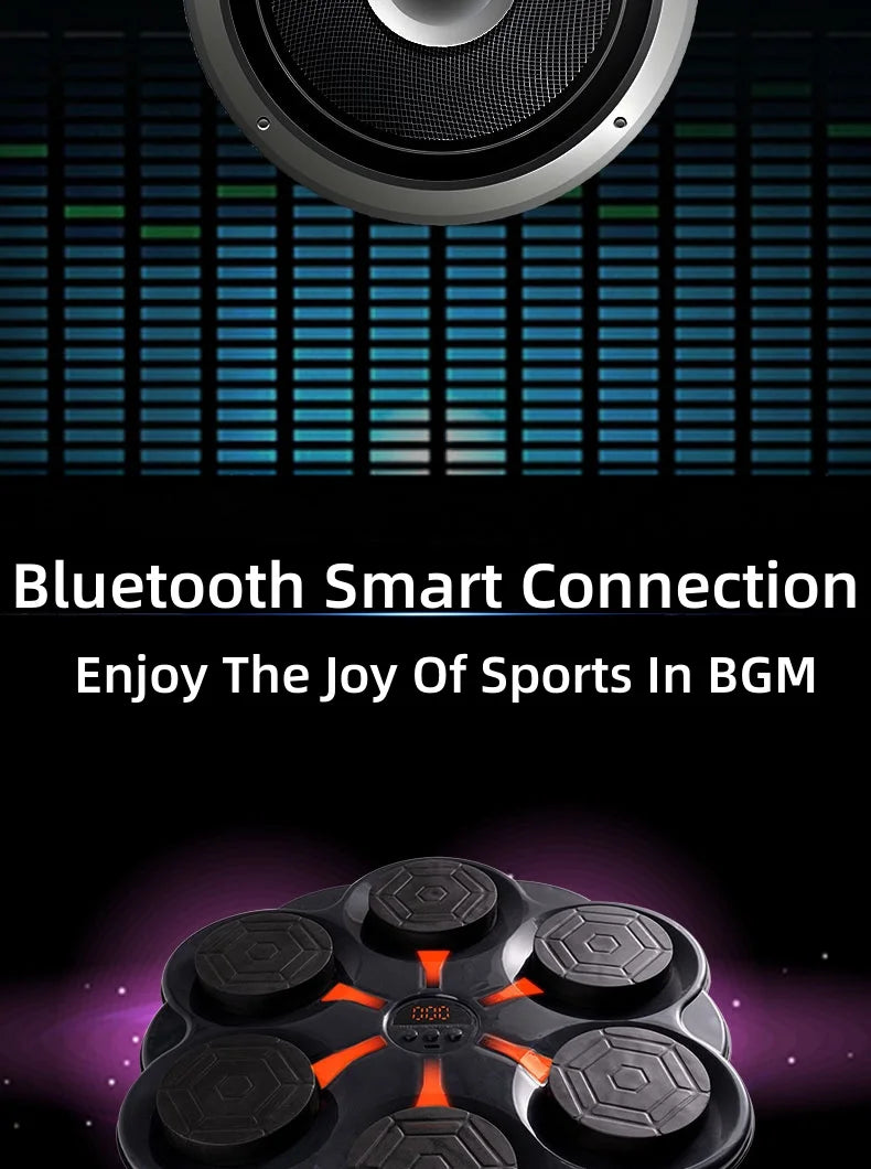 Boxe Alvo Inteligente Bluetooth - Com Música