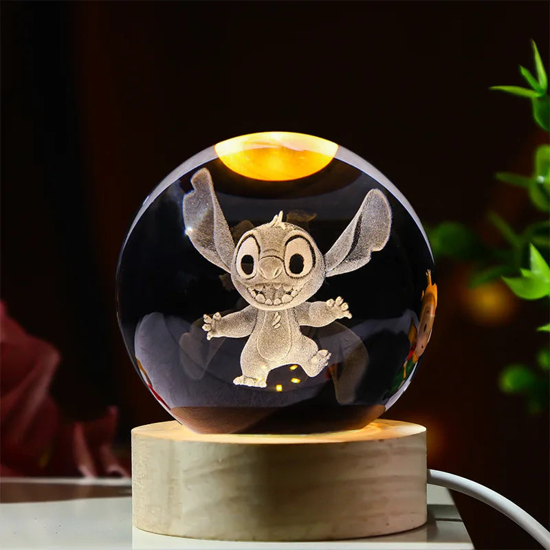 Bola de Cristal 3d - Imperdível Ornamento.