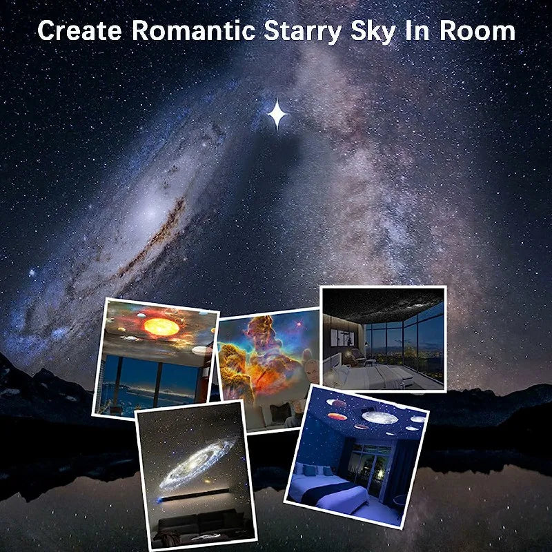 Projetor de Céu 360° - Rotação Planetária - Produto Inovador.