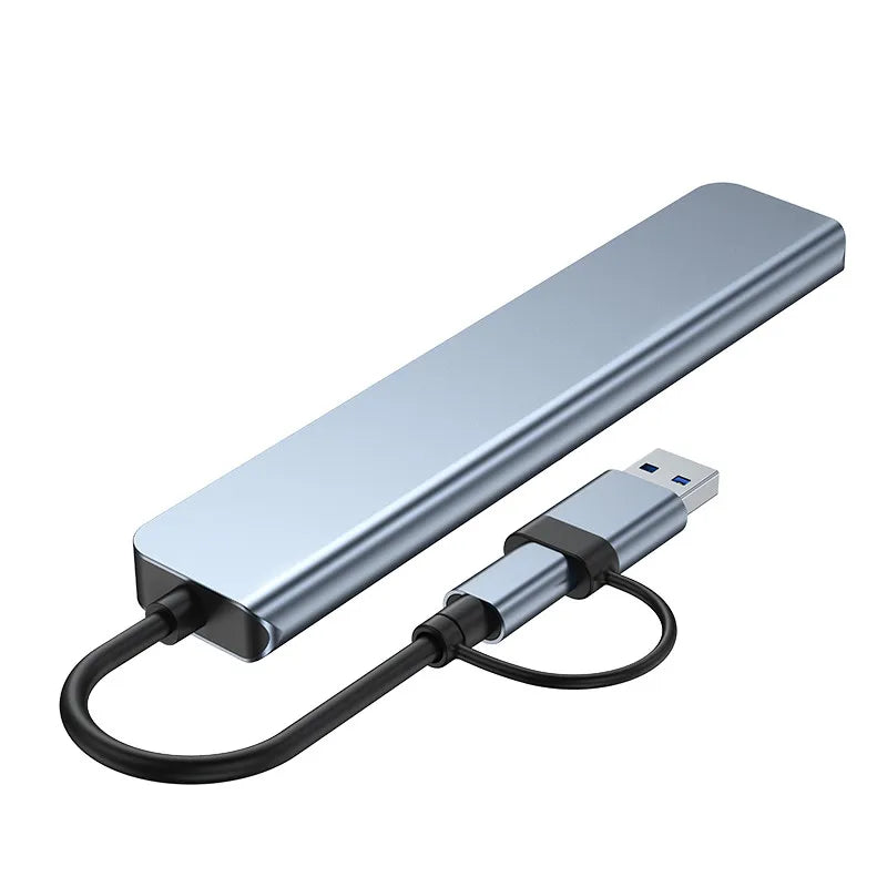 Hub USB C Splitter 8 em 2 USB
