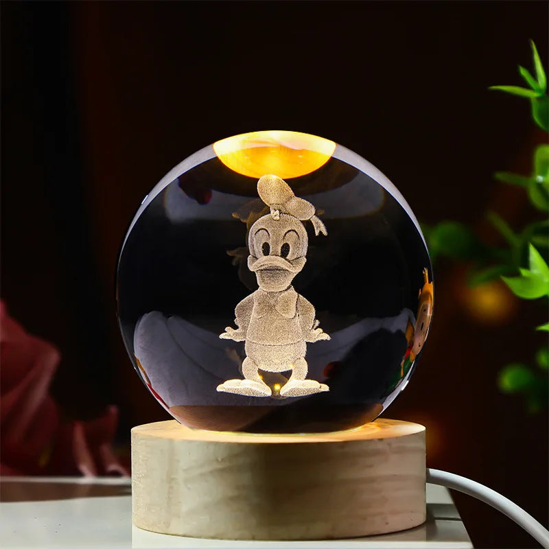 Bola de Cristal 3d - Imperdível Ornamento.