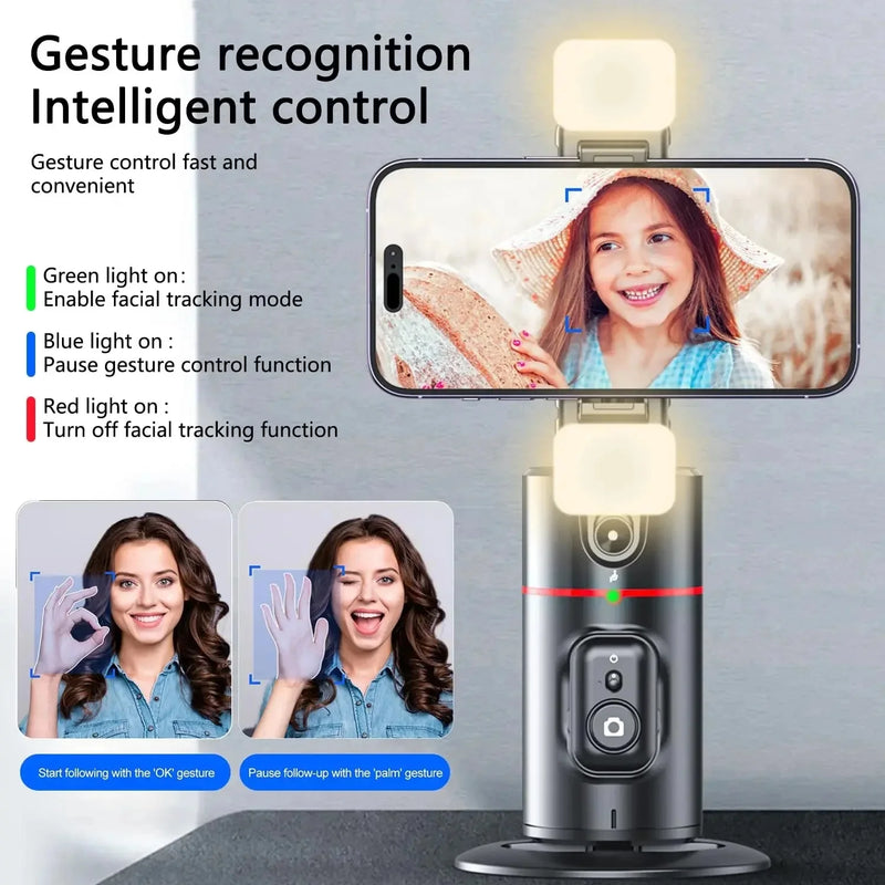 Estabilizador de Smartphone sem fio com rotação de 360° Gimbal. Inovador!!!