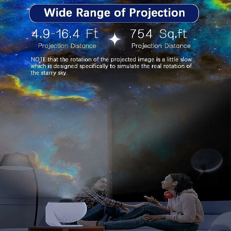 Projetor de Céu 360° - Rotação Planetária - Produto Inovador.