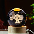 Bola de Cristal 3d - Imperdível Ornamento.