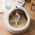 Tenda para Animais de Estimação, Cama para Gatos, Cães Pequenos, Autoaquecimento, Tenda para Gatos, Confortável, Cama de Dormir para Animais de Estimação, Dobrável, Removível e Lavável.